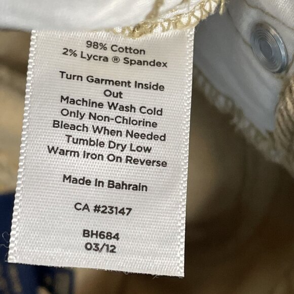 Talbots Corduroy Pants Womens 6P Tan Cords Curvy - Picture 9 of 9